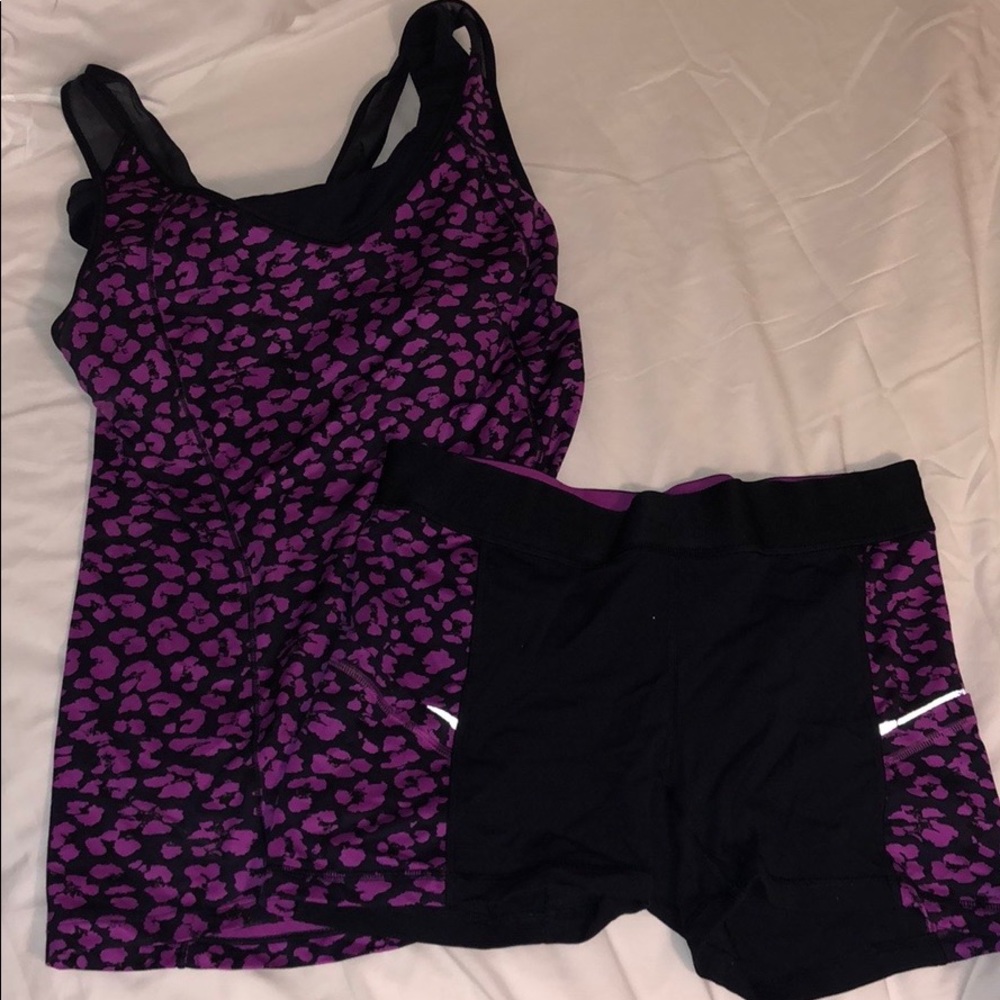 Lululemon Tank (top only- shorts separate)